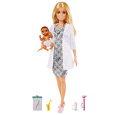 Barbie Baby Doctor Doll Hospital Playset Baby Nurse GVK03 - Colorland Toys